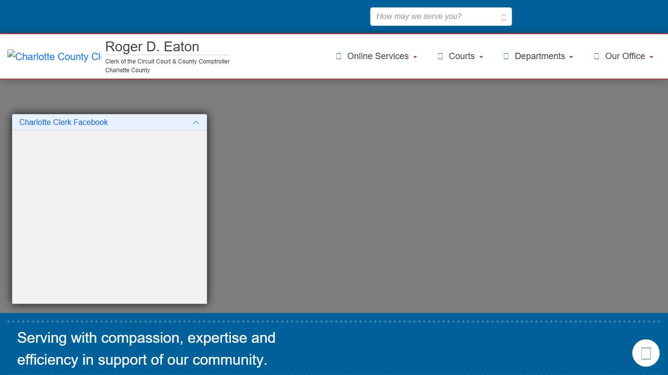 Clerk of Court - Website